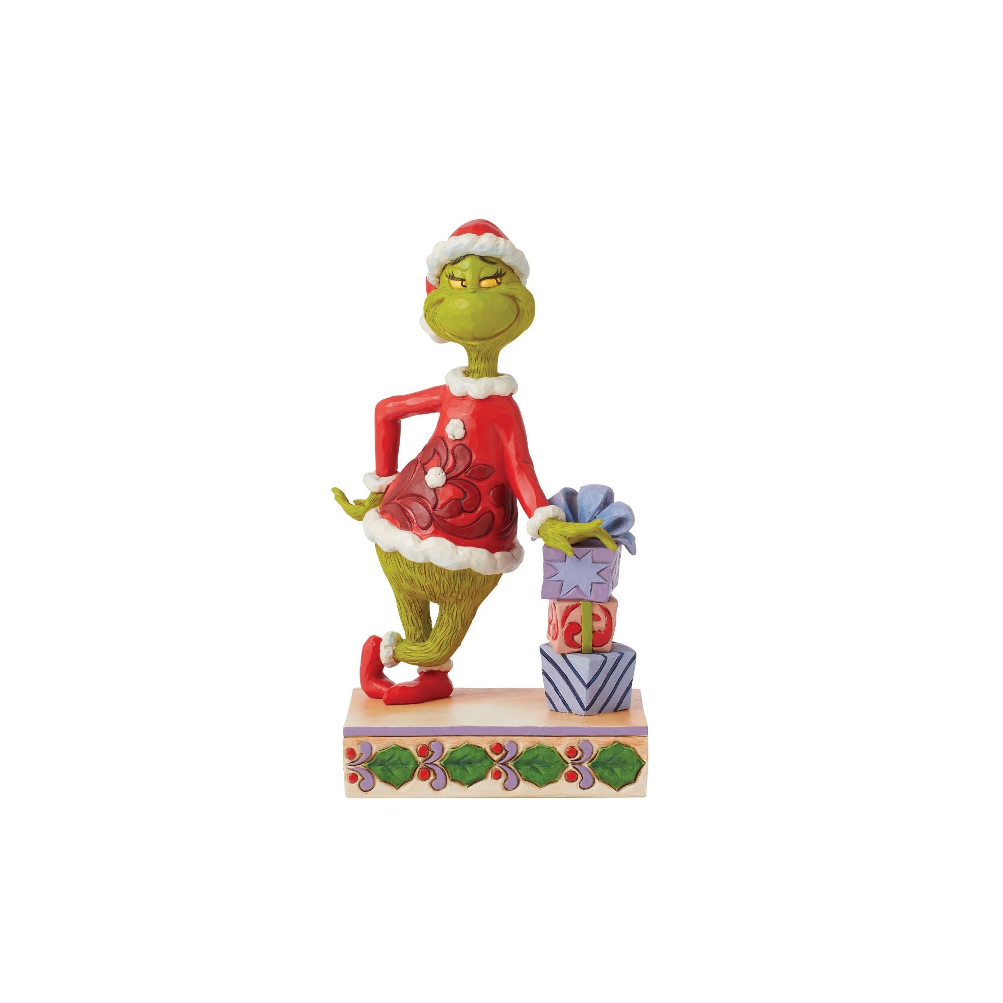 Figurine Grinch Jim Shore Enesco - Mains Sur Hanches Collection No L Sculpt E 587433 Figurine Grinch Jim Shore Enesco - Mains Sur Hanches Collection No L Sculpt E 587433