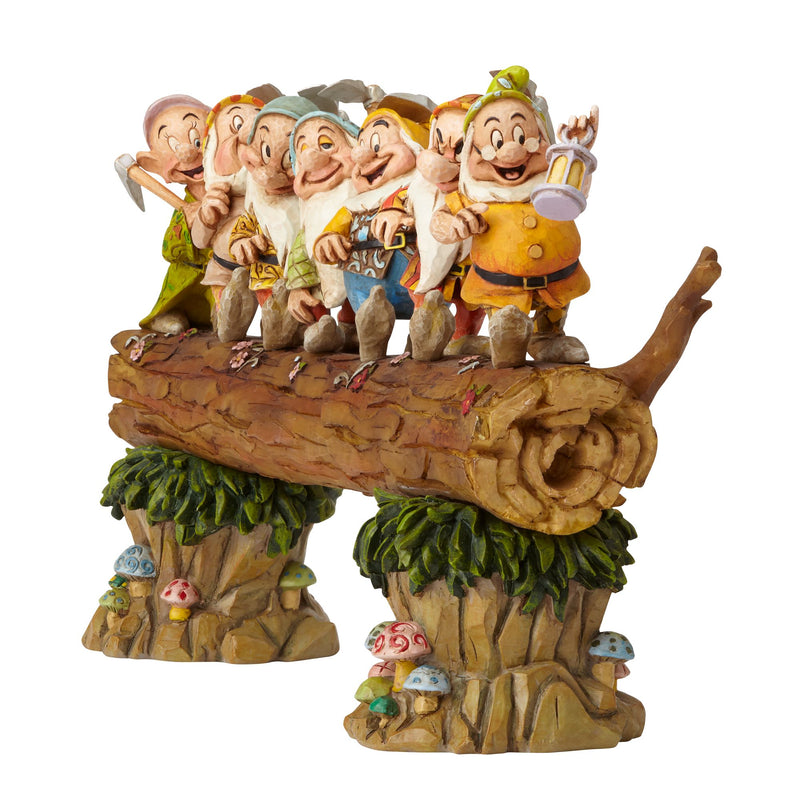 Figurine Les Sept Nains "on rentre du boulot" - Disney Traditions