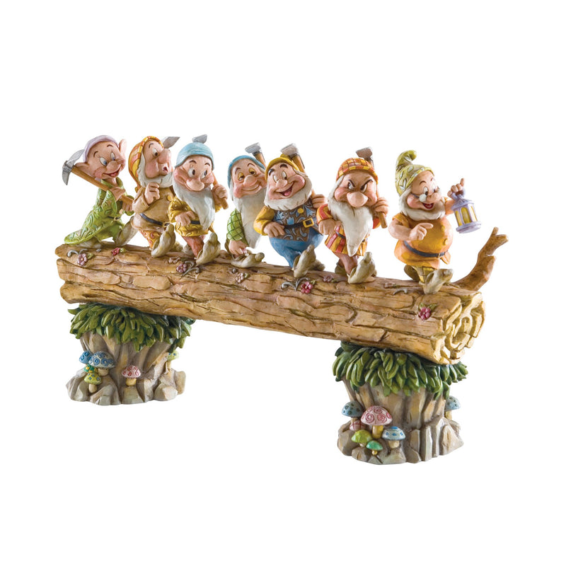 Figurine Les Sept Nains "on rentre du boulot" - Disney Traditions