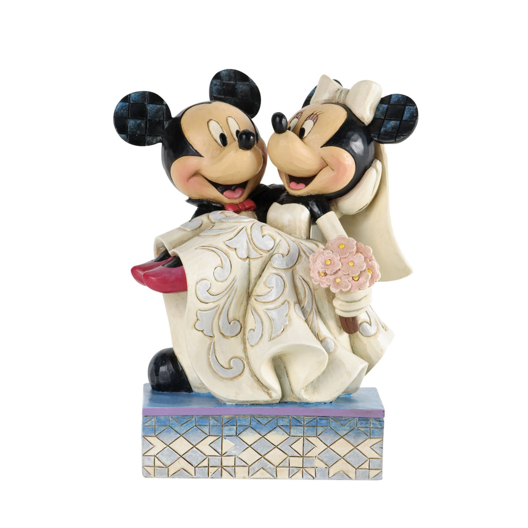 Enesco - Petite statuette de Collection Mickey et Minnie