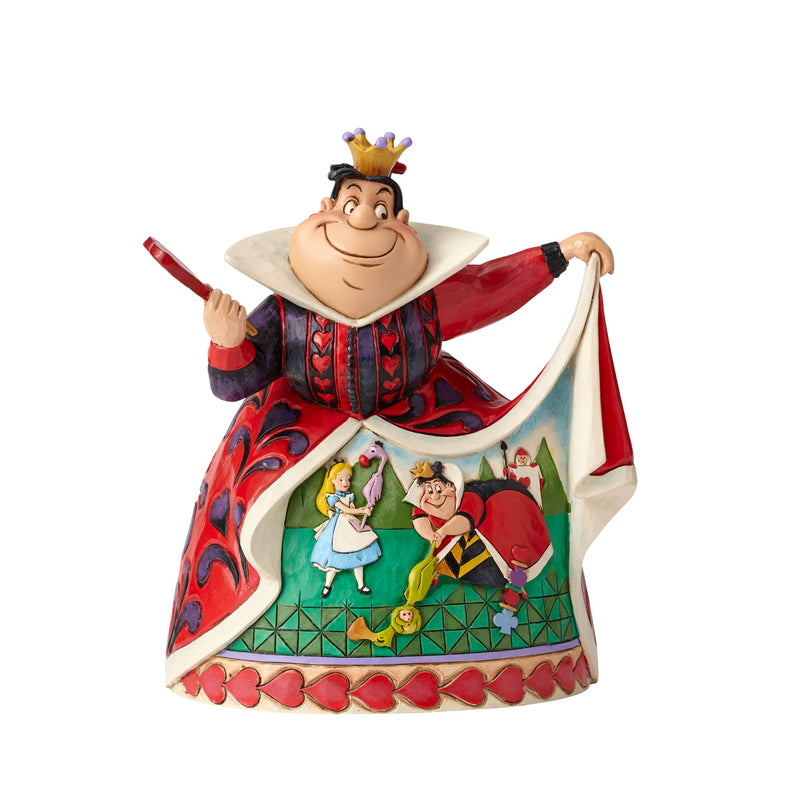 Figurine Reine de cœur Récréation Royale - Disney Traditions