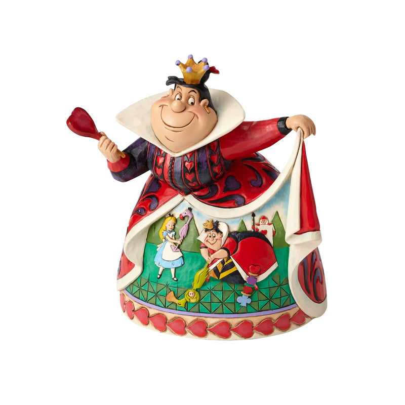 Figurine Reine de cœur Récréation Royale - Disney Traditions