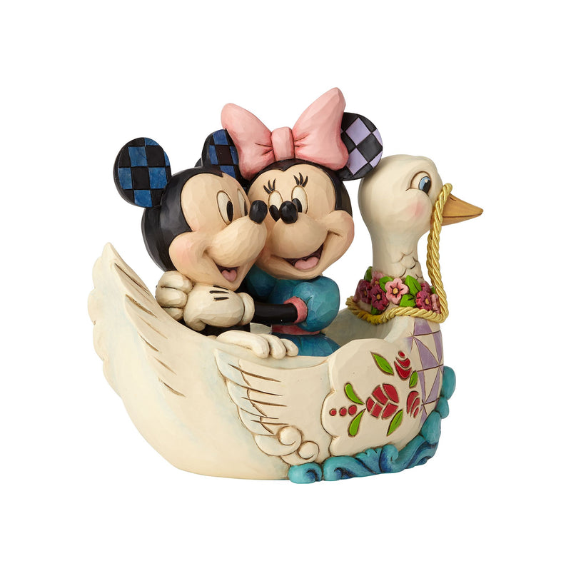 Figurine Mickey et Minnie Cygne - Disney Traditions