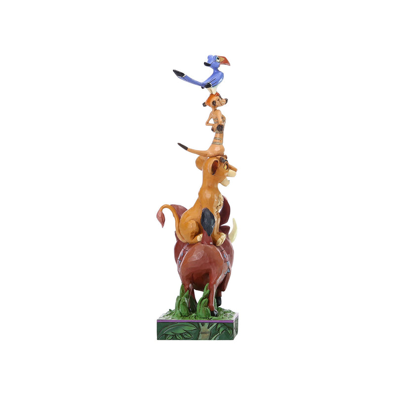 Figurine Simba, Pumbaa, Timon et Zazu - Disney Traditions