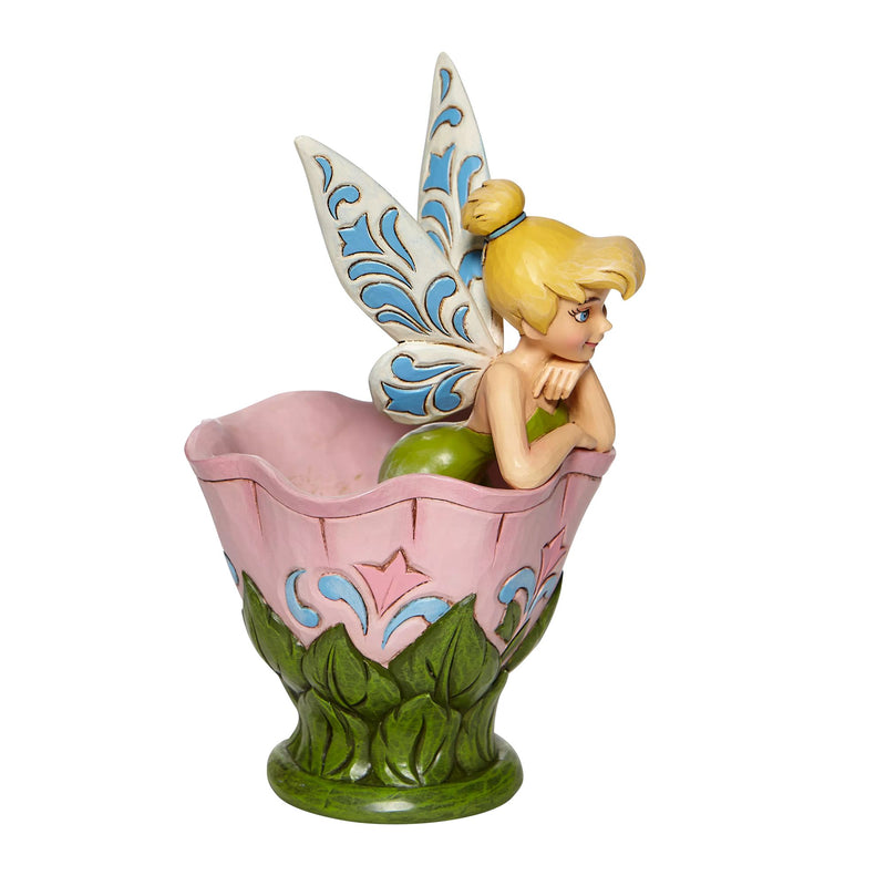 Figurine Fée Clochette dans une fleur - Disney Traditions