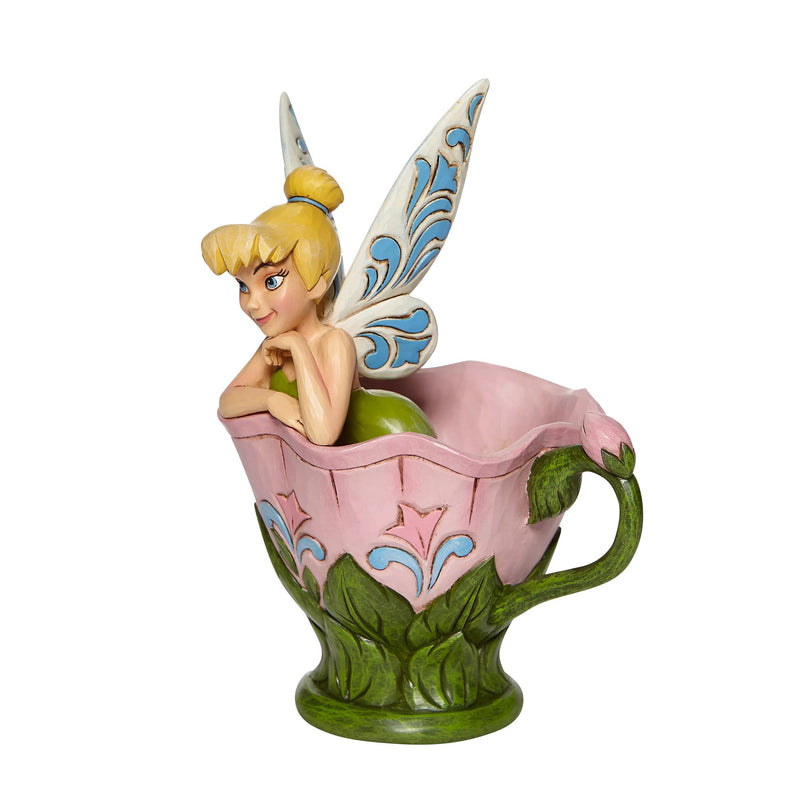 Figurine Fée Clochette dans une fleur - Disney Traditions