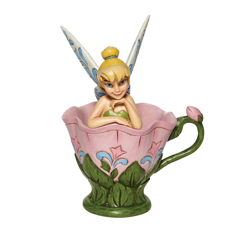 Figurine Fée Clochette dans une fleur - Disney Traditions