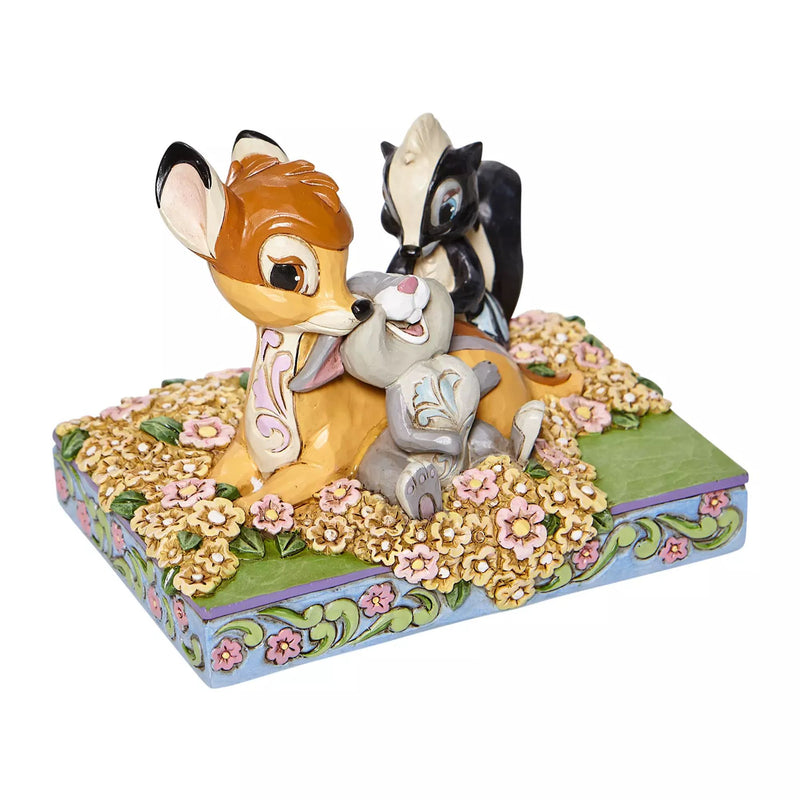 Figurine Bambi, Panpan et Fleur - Disney Traditions