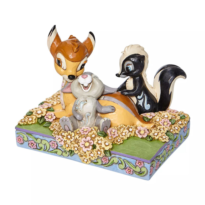 Figurine Bambi, Panpan et Fleur - Disney Traditions