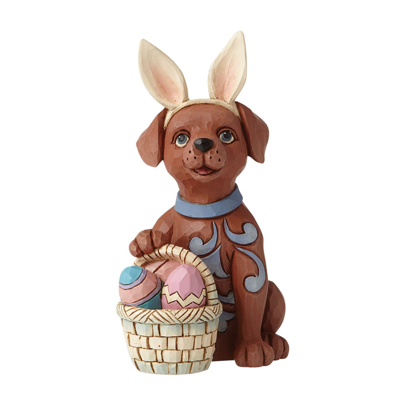 Mini figurine chien avec oreille de lapin - Heartwood Creek