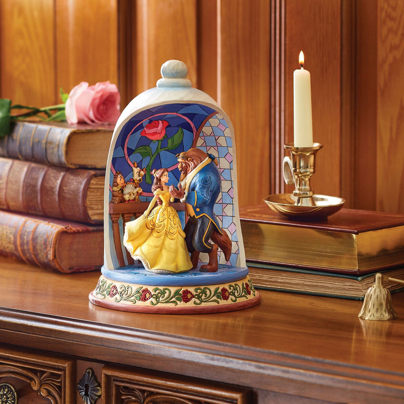 Figurine La Belle et la Bête dome - Disney Traditions