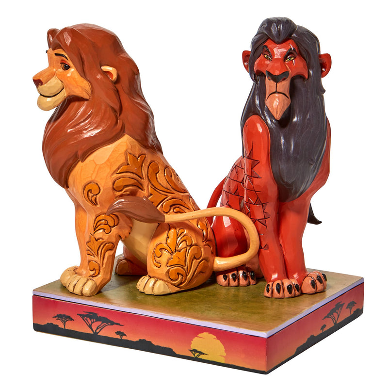 Figurine Simba et Scar - Disney Traditions