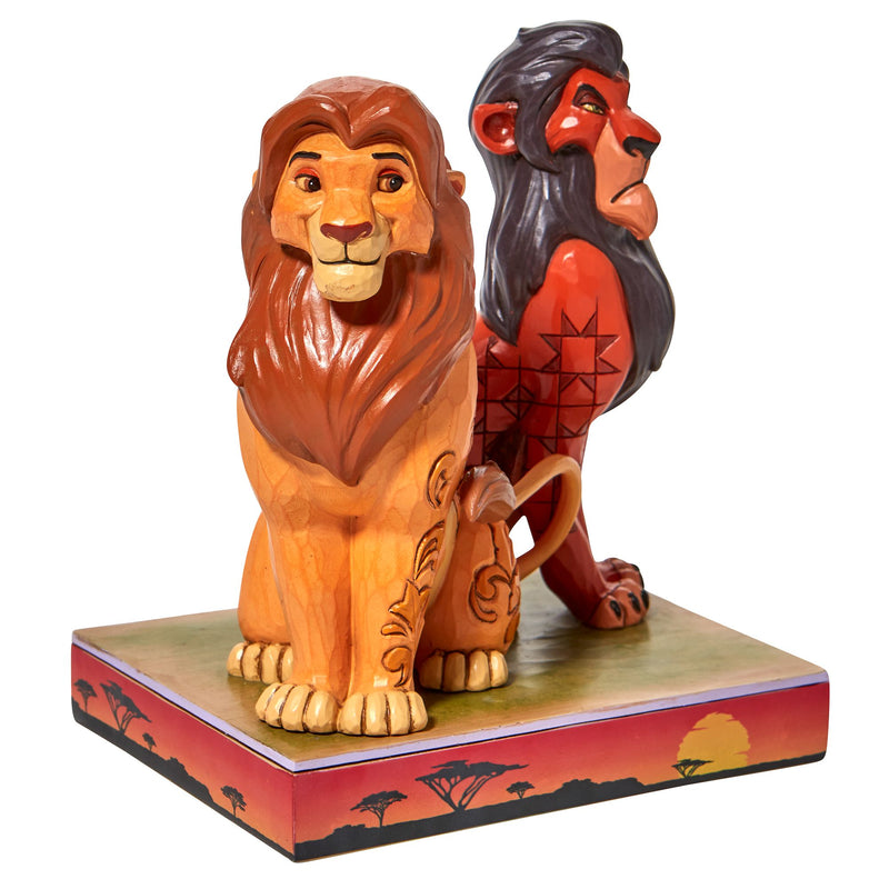 Figurine Simba et Scar - Disney Traditions