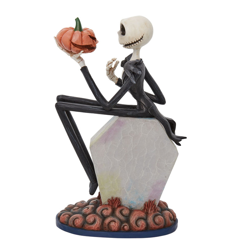 Figurine Jack sur pierre tombale - Disney Traditions