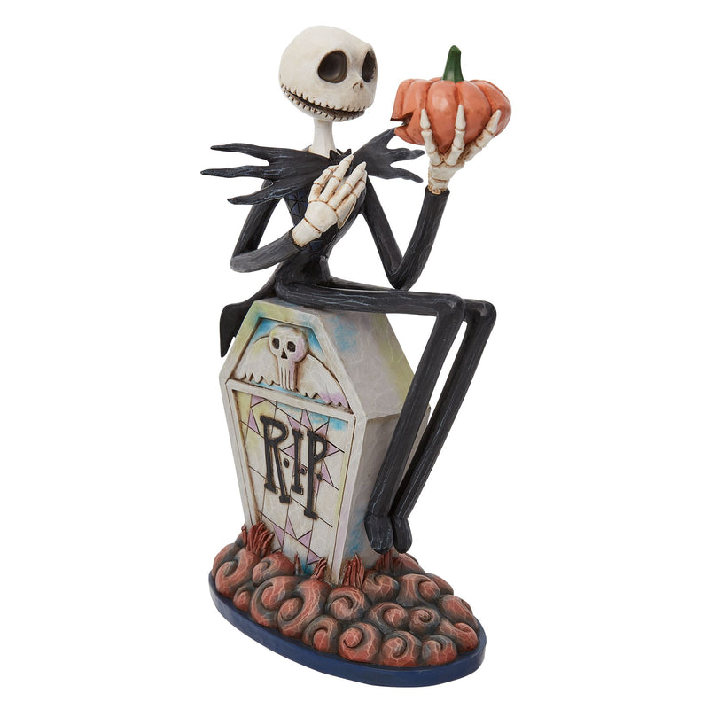 Figurine Jack sur pierre tombale - Disney Traditions