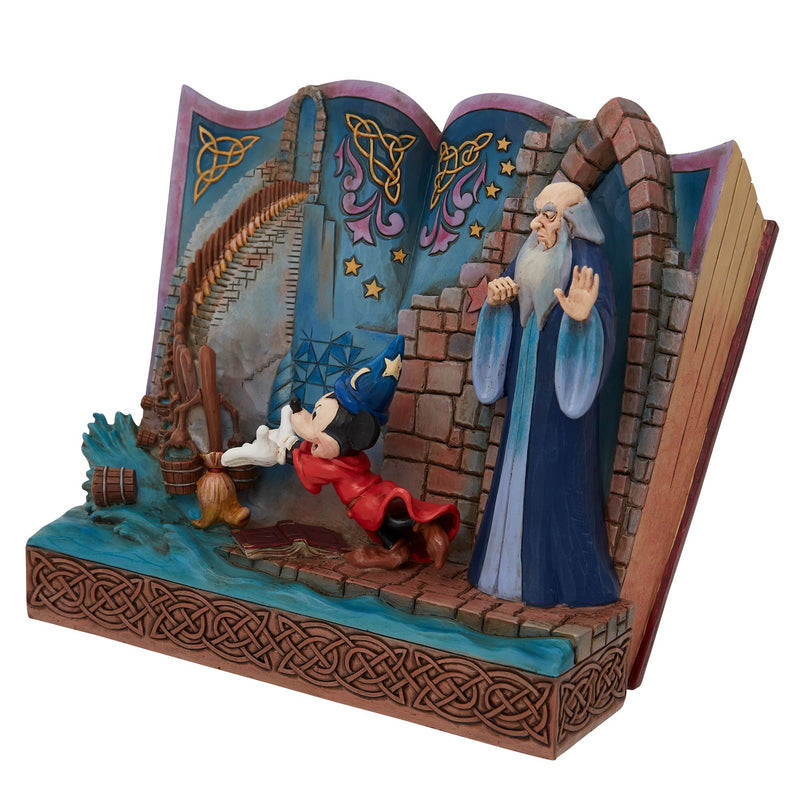 Figurine Storybook Mickey Sorcier - Disney Traditions