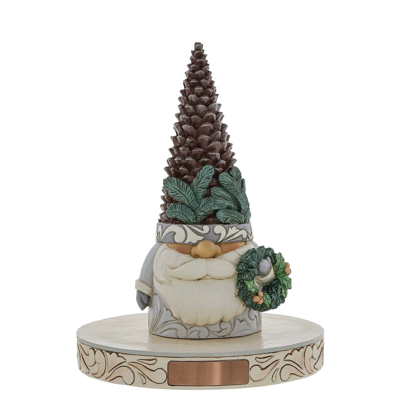 Figurine Gnome Chapeau Pomme de pin - Heartwood Creek