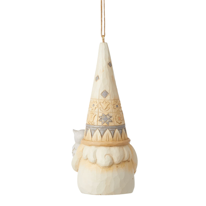 Suspension Gnome avec Hibou White Woodland - Heartwood Creek