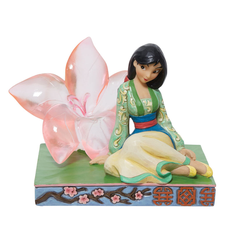 Figurine Mulan Fleur de cerisier - Disney Traditions