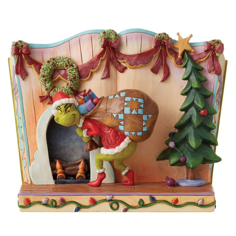 Figurine Storybook Grinch - Grinch by Jim Shore
