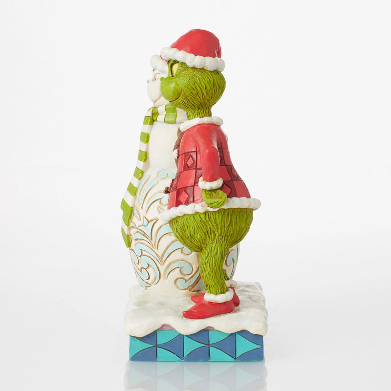 Figurine Grinch Bonhomme de Neige - Grinch by Jim Shore