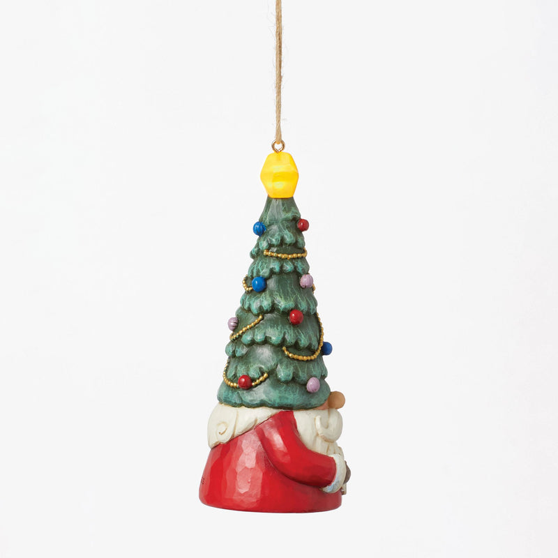 Suspension Gnome avec Chapeau sapin illuminé - Heartwood Creek