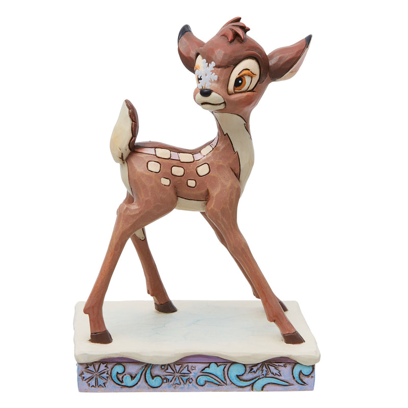 Figurine Bambi avec flocon - Disney Traditions