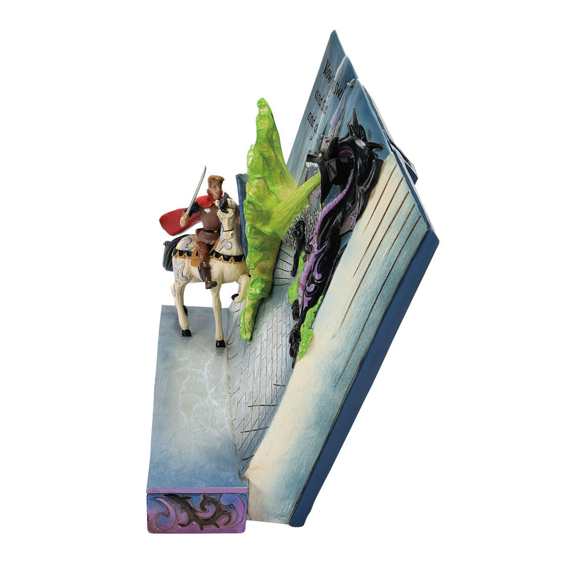 Figurine Storybook Prince Phillip et le Dragon - Disney Traditions