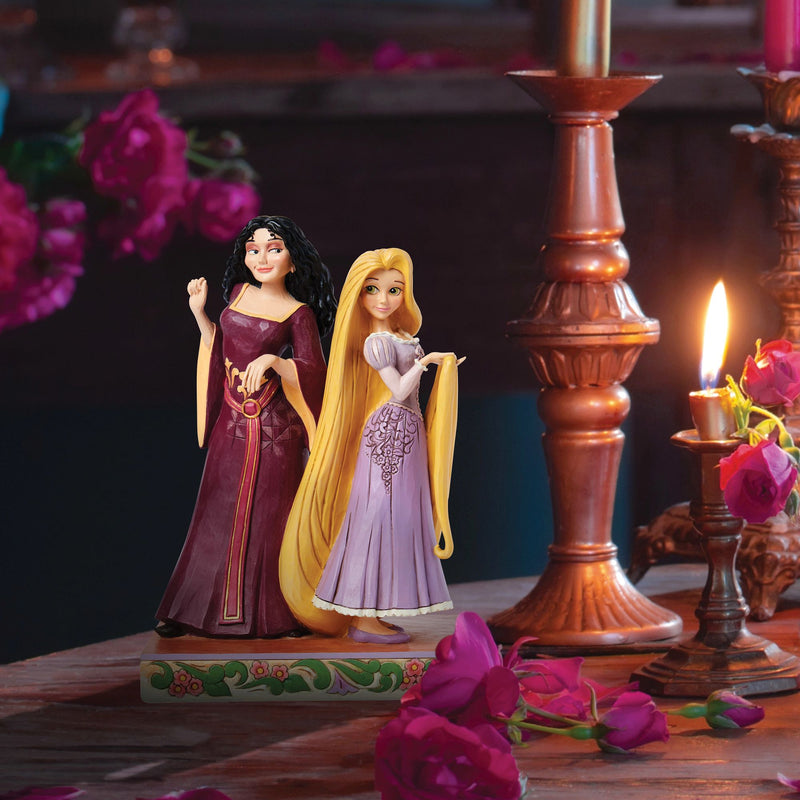 Figurine Raiponce et Mère Gothel - Disney Traditions