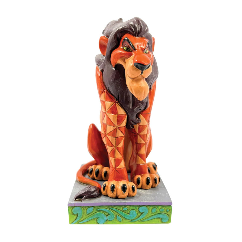 Figurine Scar Pose signée par JIM SHORE - Disney Traditions