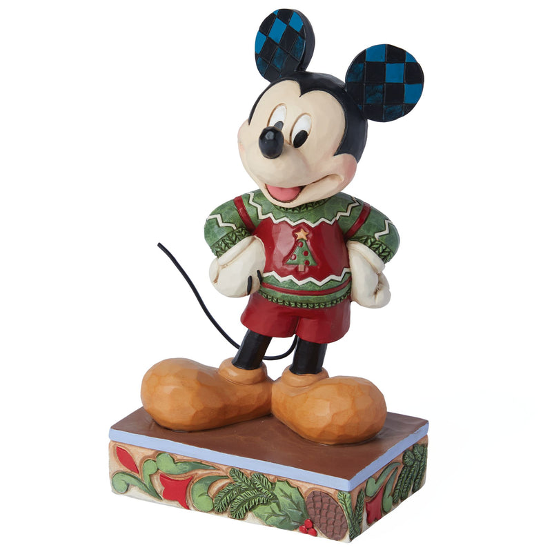 Figurine Mickey Pull de Noël - Disney Traditions
