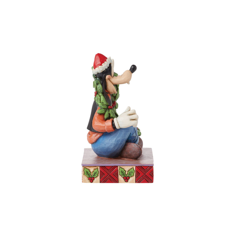Figurine Dingo Noël - Disney Traditions
