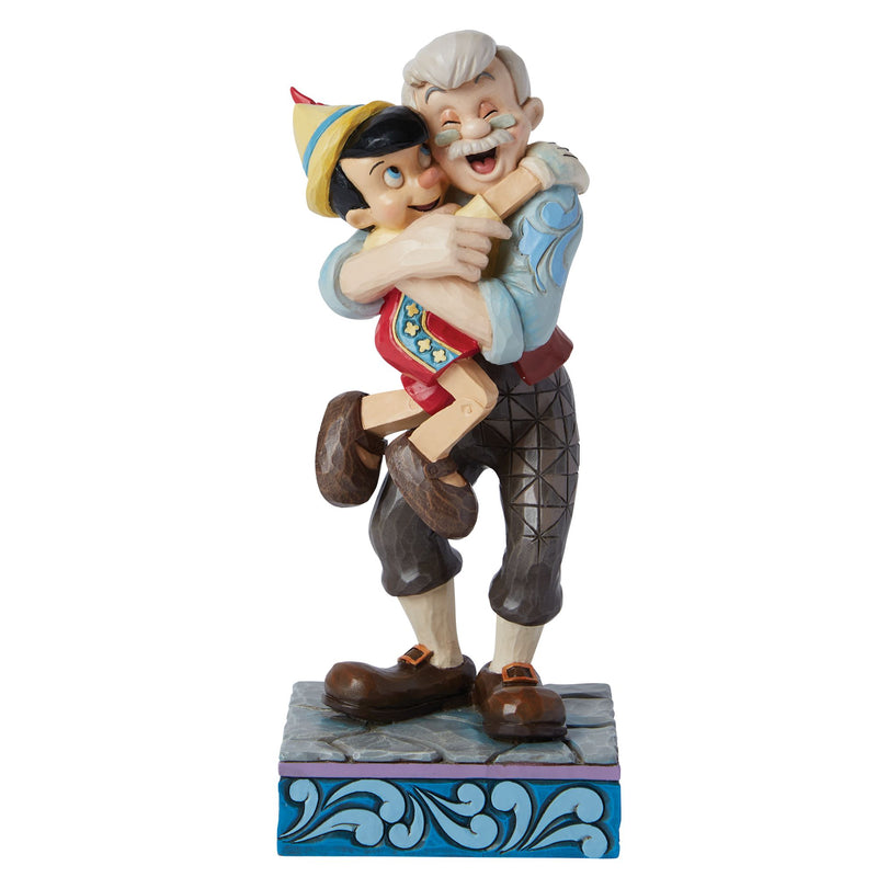 Figurine Pinocchio et Gepetto L&