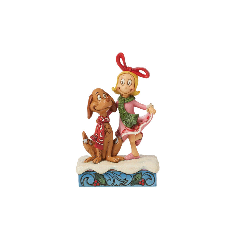 Figurine Cindy Lou et Max- Grinch by Jim Shore