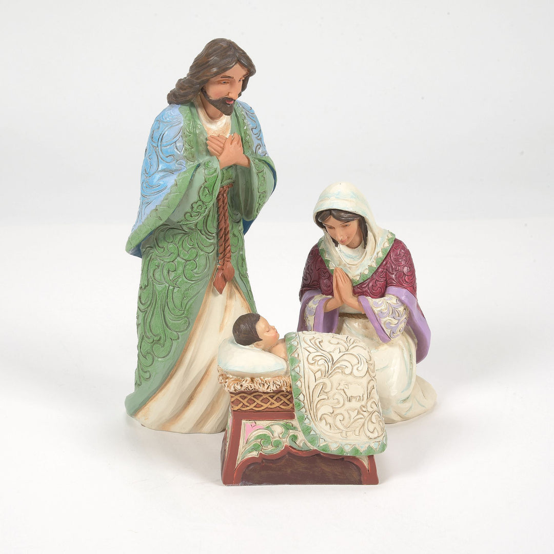 Vierge à l'Enfant statue en Résine de 19cm