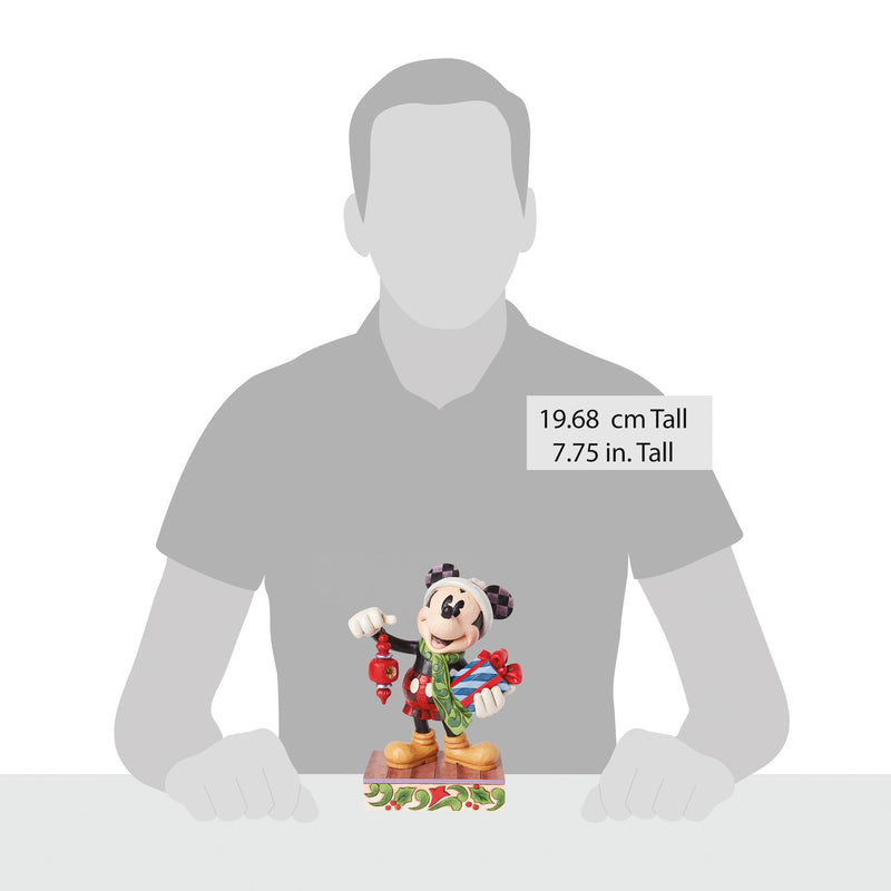 Figurine Mickey Noël Enchanté Édition Limitée - Disney Traditions