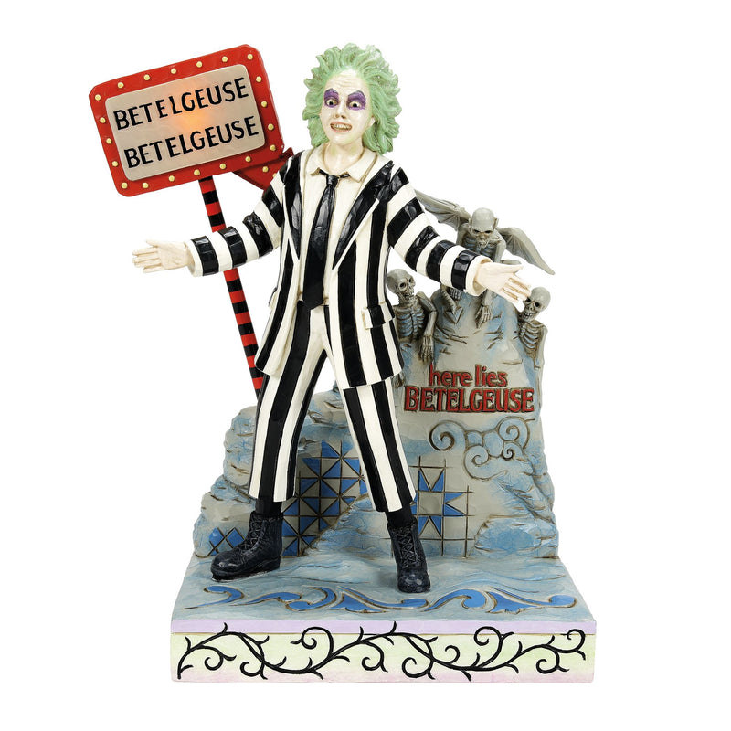 Figurine Lumineuse Beetlejuice sur sa Tombe - Beetlejuice by Jim Shore