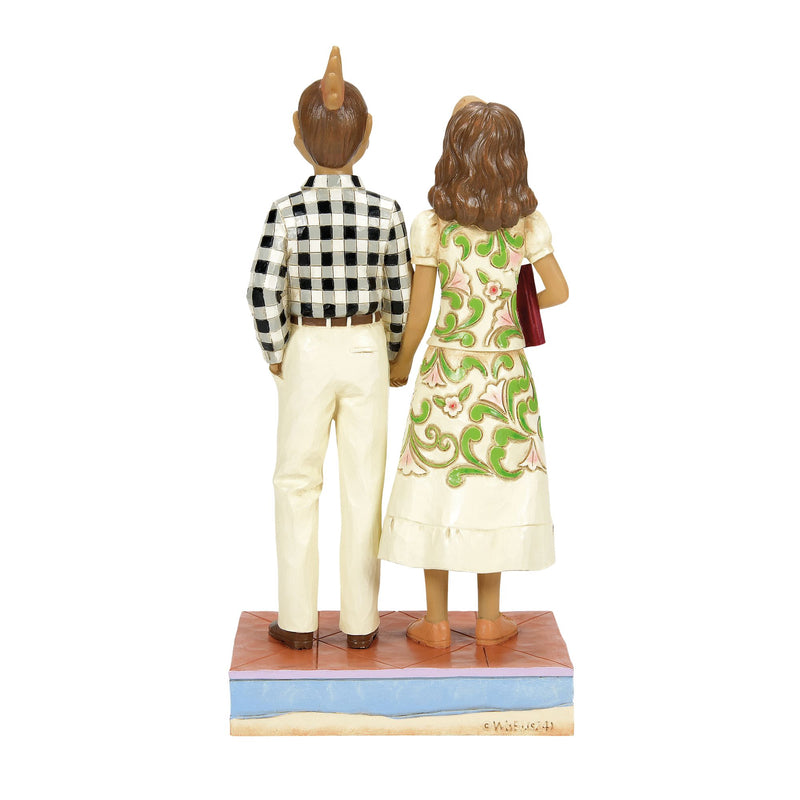 Figurine Adam et Barbara - Beetlejuice by Jim Shore