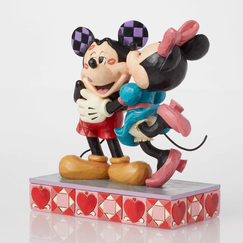 Figurine Mickey et Minnie Câlin - Disney Traditions