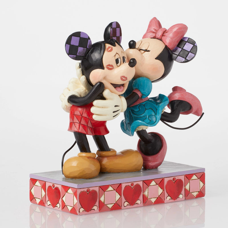 Figurine Mickey et Minnie Câlin - Disney Traditions