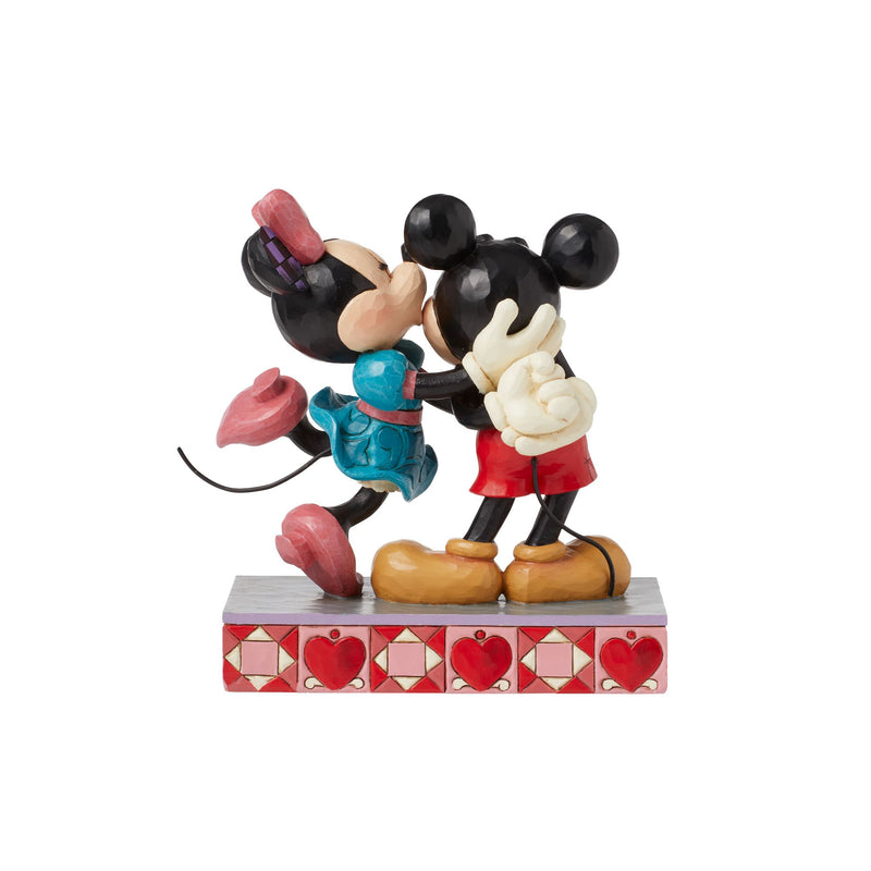 Figurine Mickey et Minnie Câlin - Disney Traditions