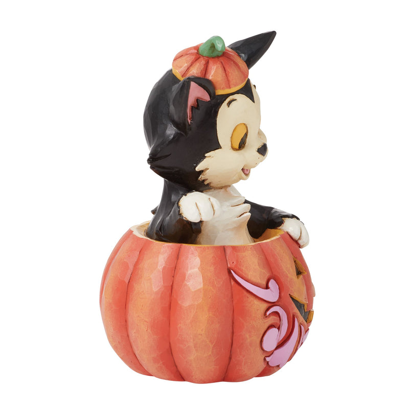 Mini Figurine Figaro Citrouille - Disney Traditions