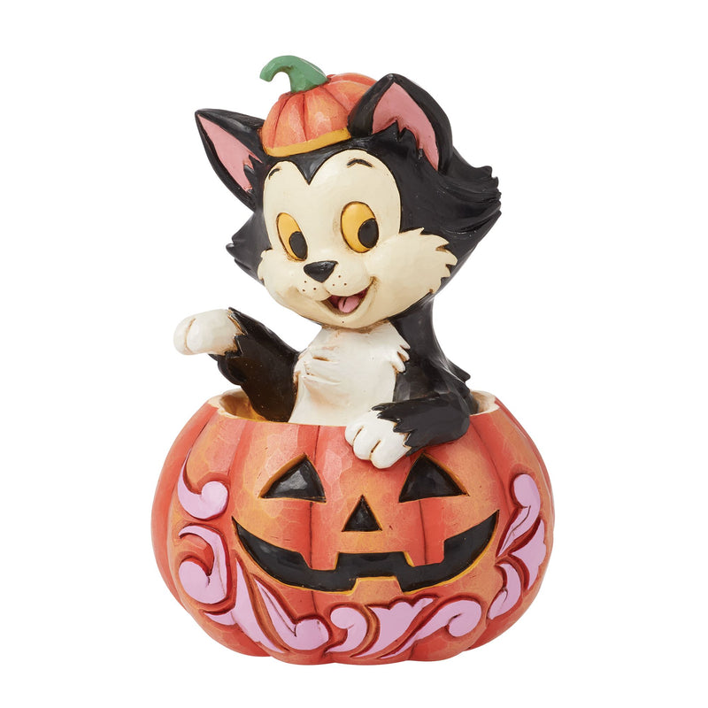 Mini Figurine Figaro Citrouille - Disney Traditions