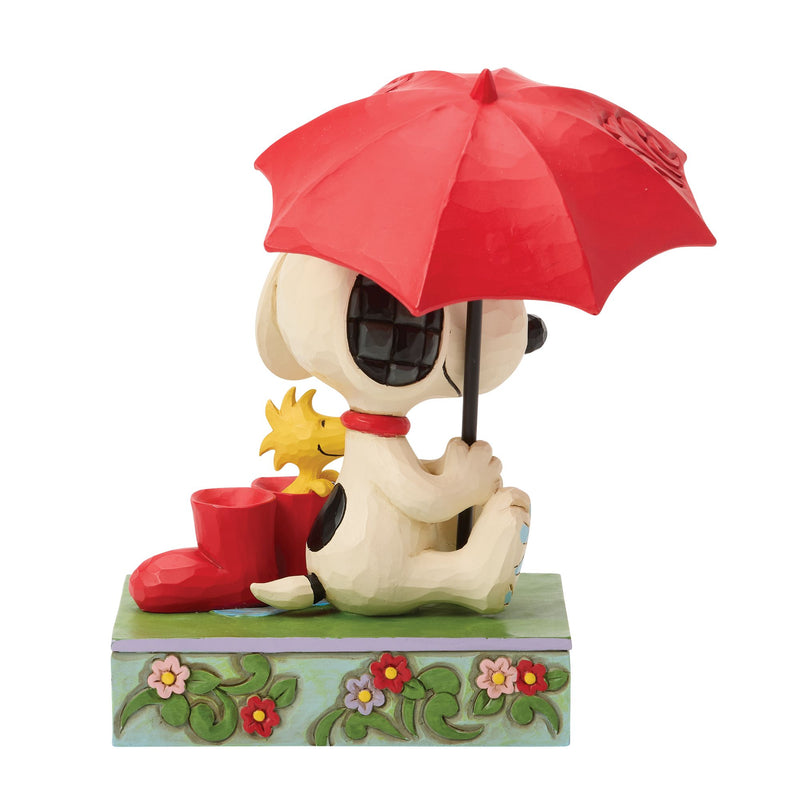 Figurine Snoopy et Woodstock Parapluie - Peanuts by Jim Shore