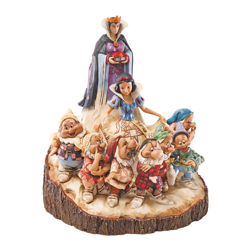 Figurine Blanche Neige Bois sculpté - Disney Traditions