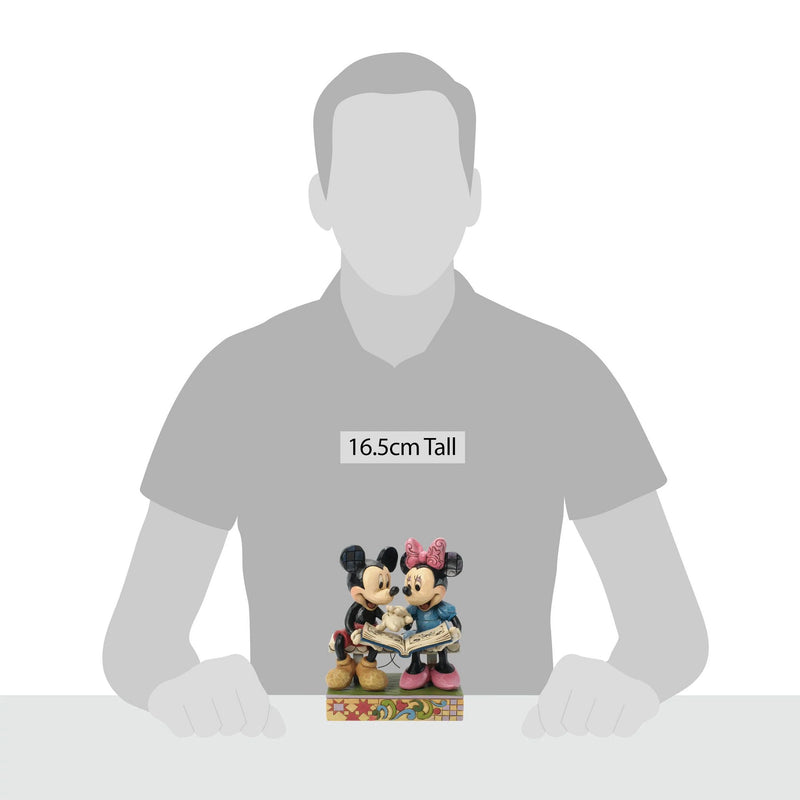 Figurine Mickey et Minnie - 85 ème Anniversaire - Disney Traditions