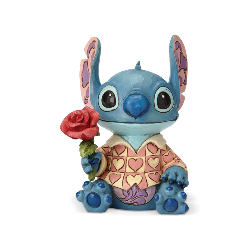 Figurine Stitch Saint-Valentin - Disney Traditions