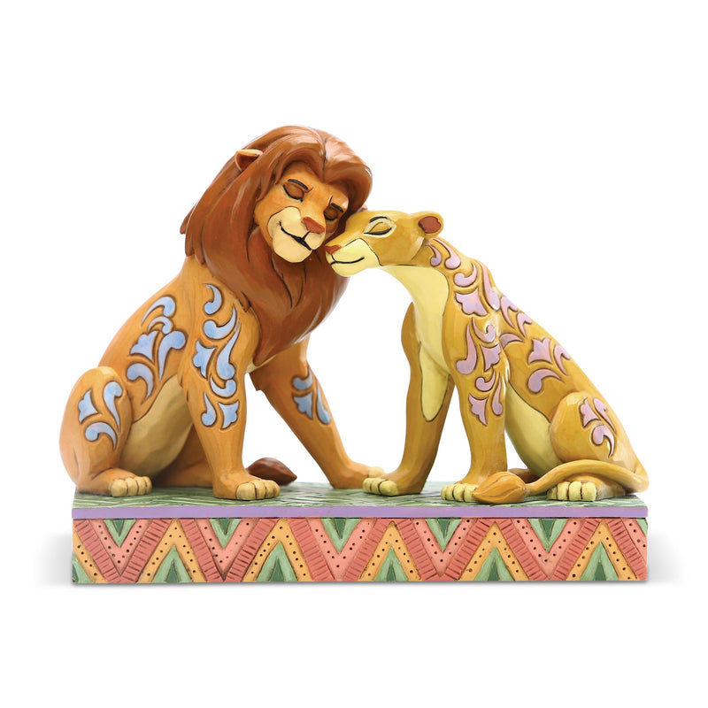 Figurine Simba et Nala  amour - Disney Traditions