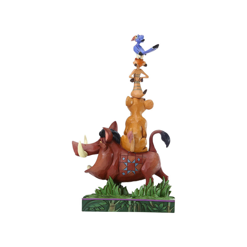 Figurine Simba, Pumbaa, Timon et Zazu - Disney Traditions
