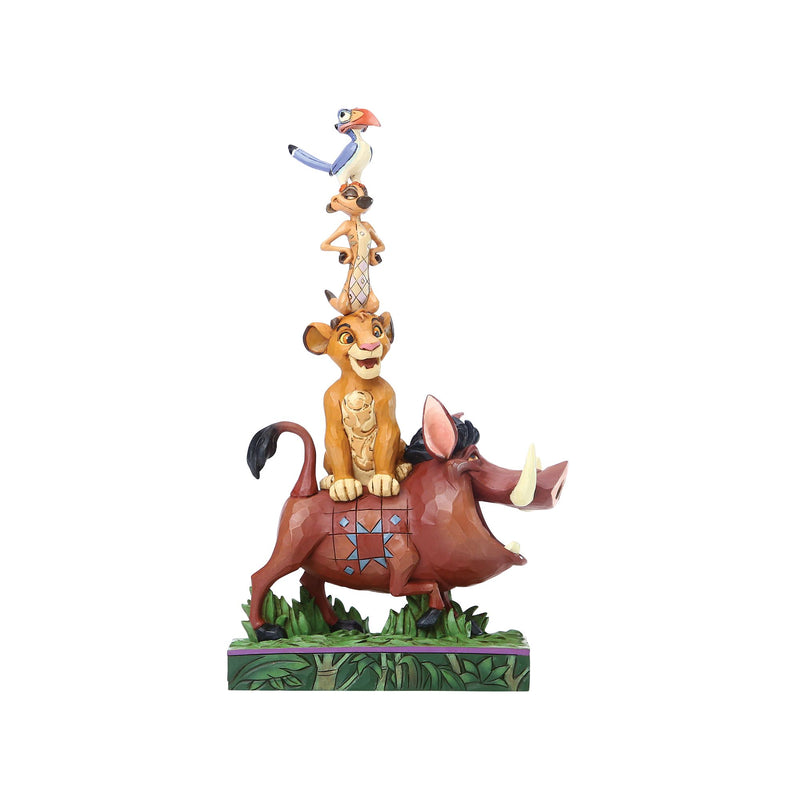 Figurine Simba, Pumbaa, Timon et Zazu - Disney Traditions
